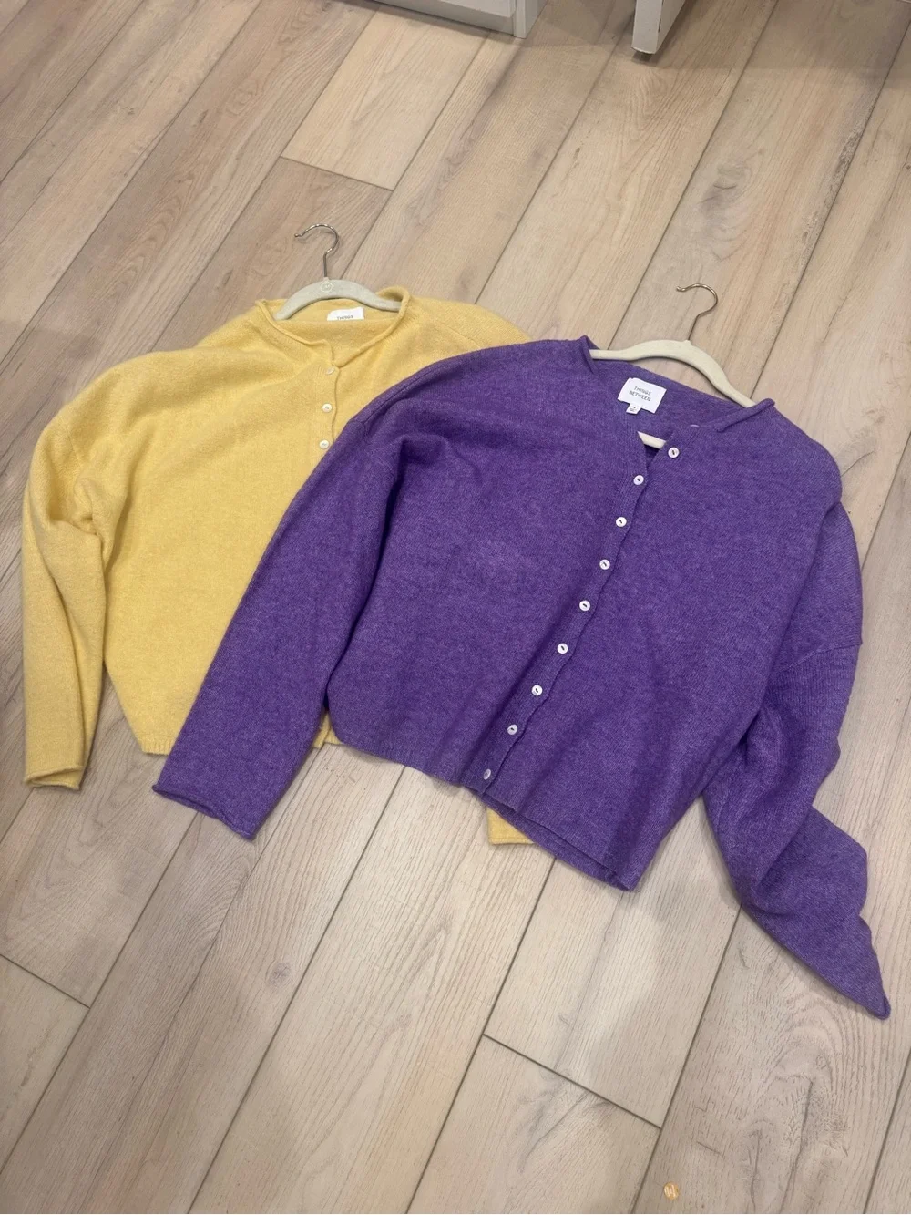 2 Cardigans from “Things Between” Sweater size small - Picture 1 of 4